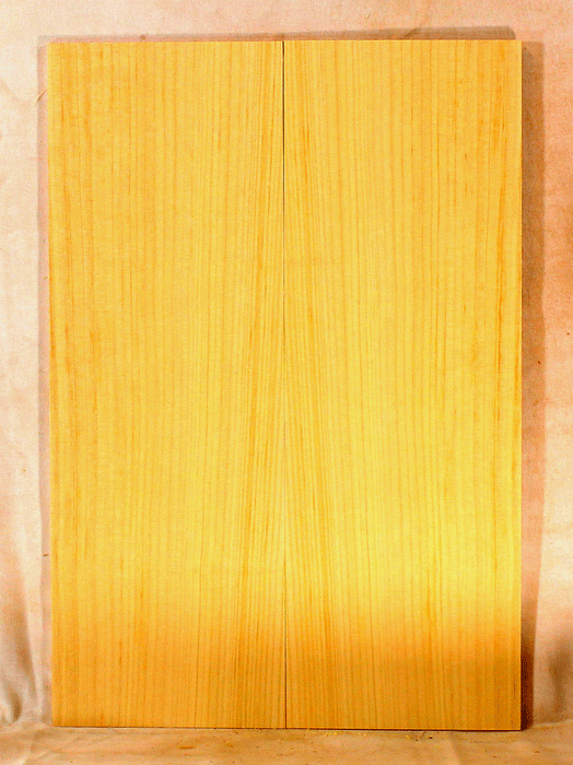 Port Orford Cedar Ukulele Soundboard Baritone Size, Bright and Expressive Sound, Eco-Friendly, Sustainable Guitar Wood (LA09)