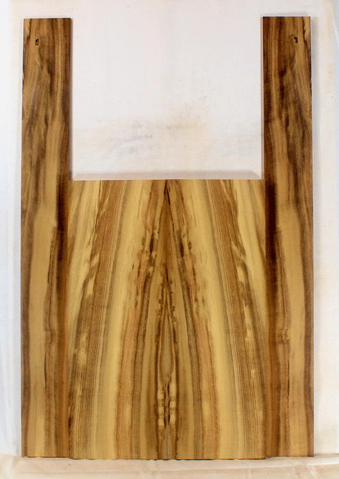 Myrtle Mandolin Back and Sides, Good Figure, Color and Contrast (LA13)