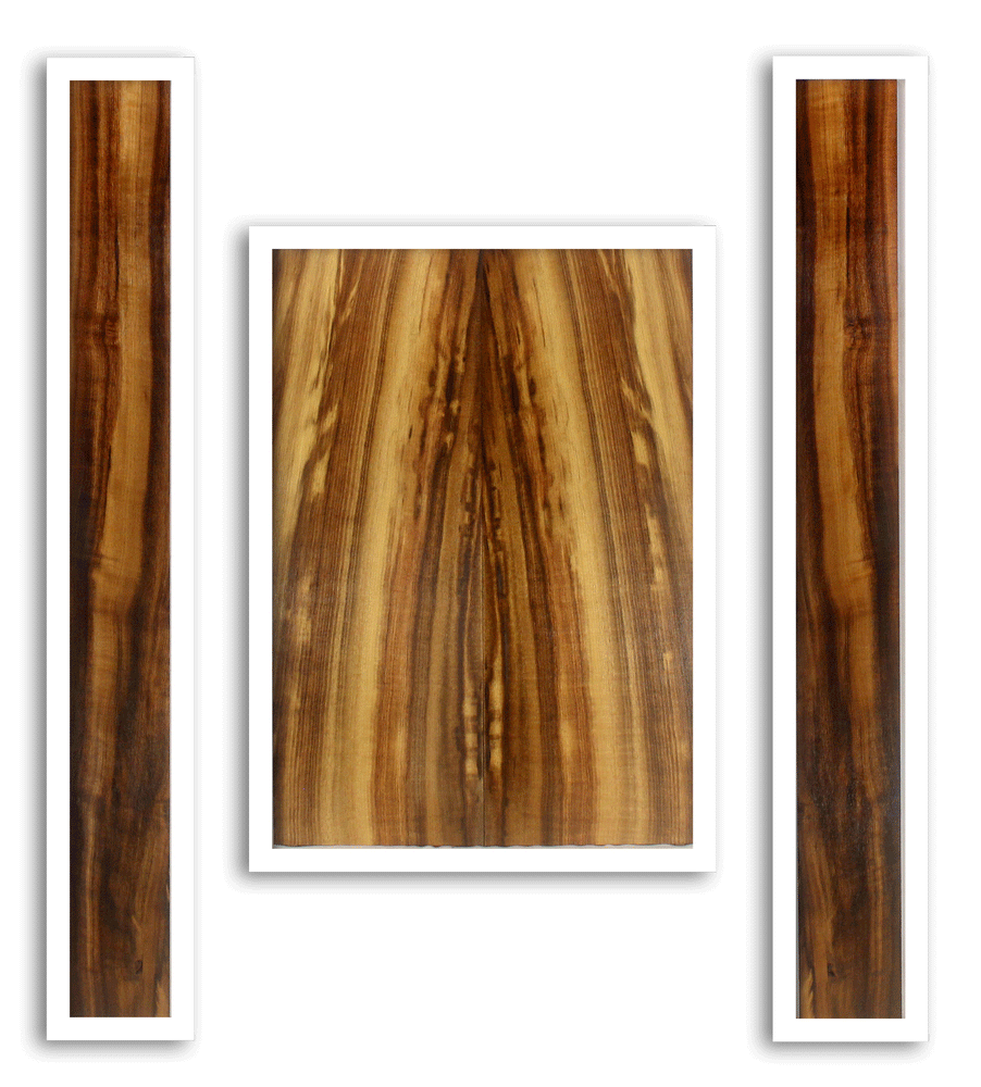 Myrtle Mandolin Back and Sides, Good Figure, Color and Contrast (LA13)