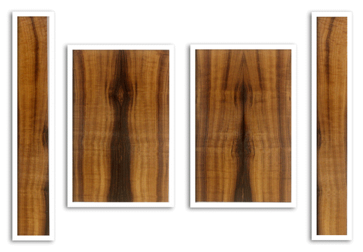 Myrtle Ukulele Top, Back and Sides, Tenor Size, Amazing Color and Contrast and Figure (LA51)