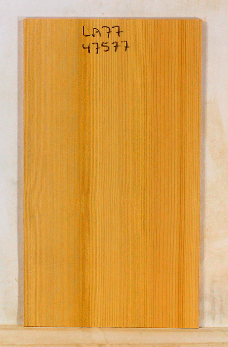 Western Red Cedar One Piece Ukulele Sound Board, Dark and Resonant With Rich Overtones and Clear Bass, Tenor Size (LA77)