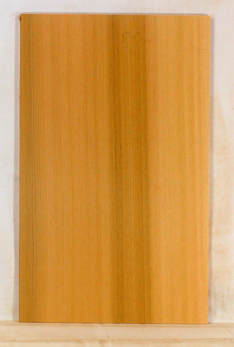 Western Red Cedar One Piece Ukulele Sound Board, Dark and Resonant With Rich Overtones and Clear Bass, Tenor Size (LA95)