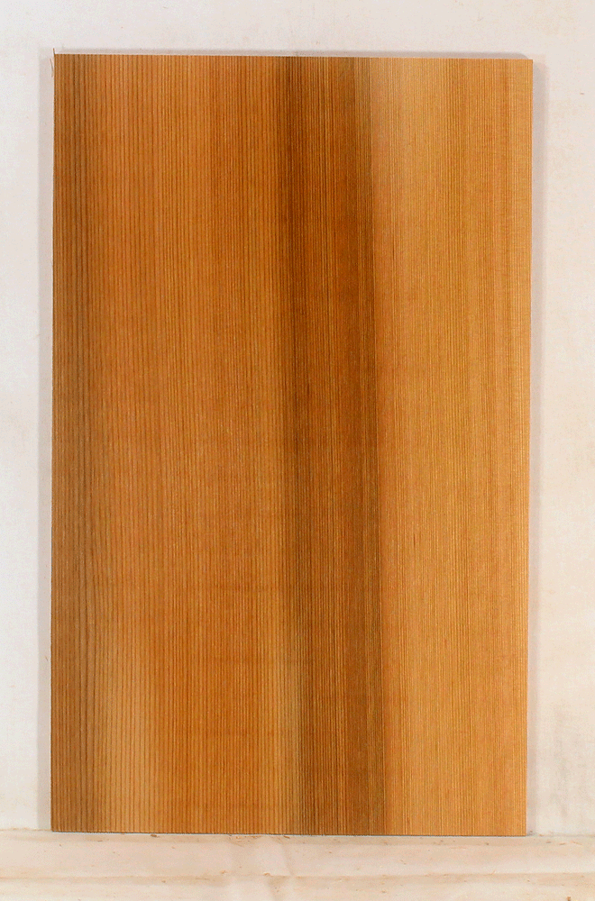 Western Red Cedar One Piece Ukulele Sound Board, Dark and Resonant With Rich Overtones and Clear Bass, Tenor Size (LA95)