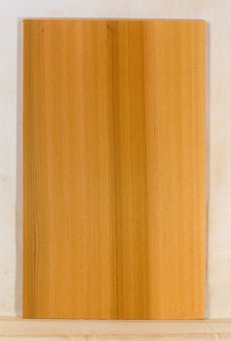 Western Red Cedar One Piece Ukulele Sound Board, Dark and Resonant With Rich Overtones and Clear Bass, Tenor Size (LA96)