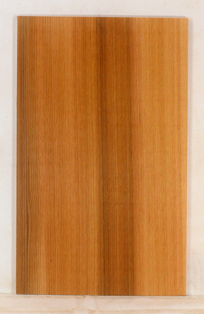 Western Red Cedar One Piece Ukulele Sound Board, Dark and Resonant With Rich Overtones and Clear Bass, Tenor Size (LA96)