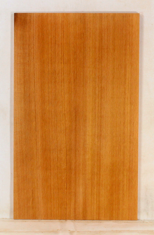 Western Red Cedar One Piece Ukulele Sound Board, Dark and Resonant With Rich Overtones and Clear Bass, Tenor Size (LA97)