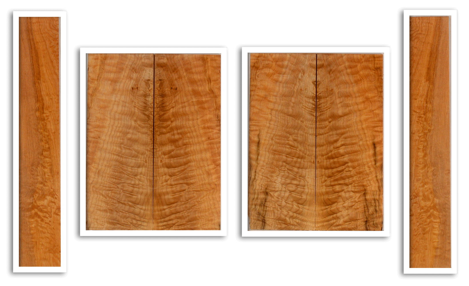 Maple Ukulele Top, Back , and Sides