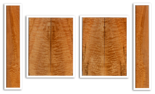 Maple Ukulele Top, Back , and Sides