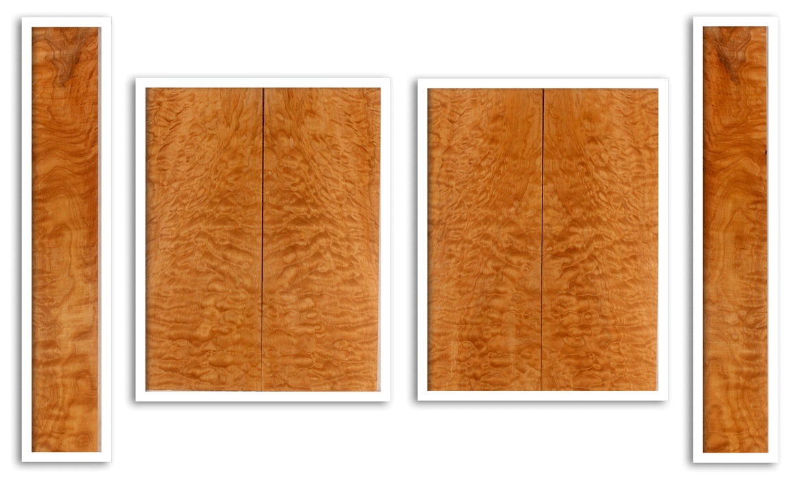 Maple Ukulele Top, Back and Sides