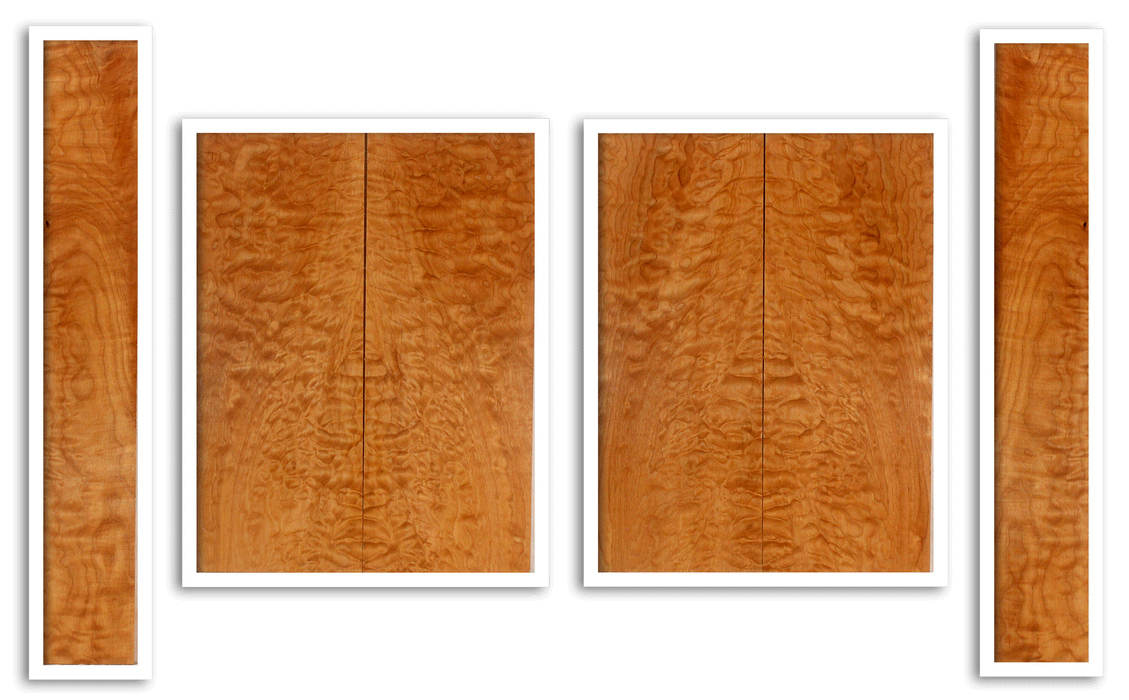 Maple Ukulele Top, Back and Sides