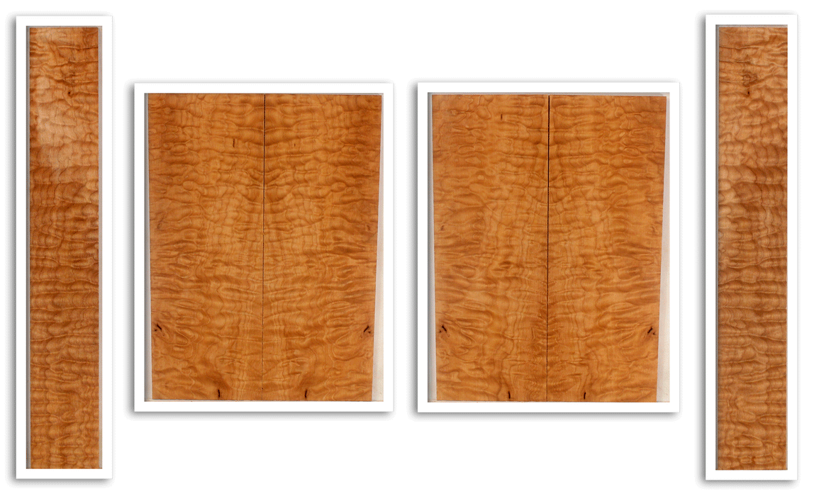 Maple Ukulele Top, Back and Sides