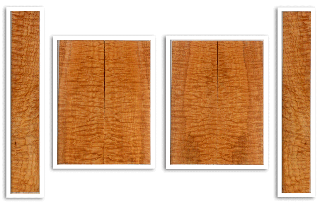 Maple Ukulele Top, Back and Sides