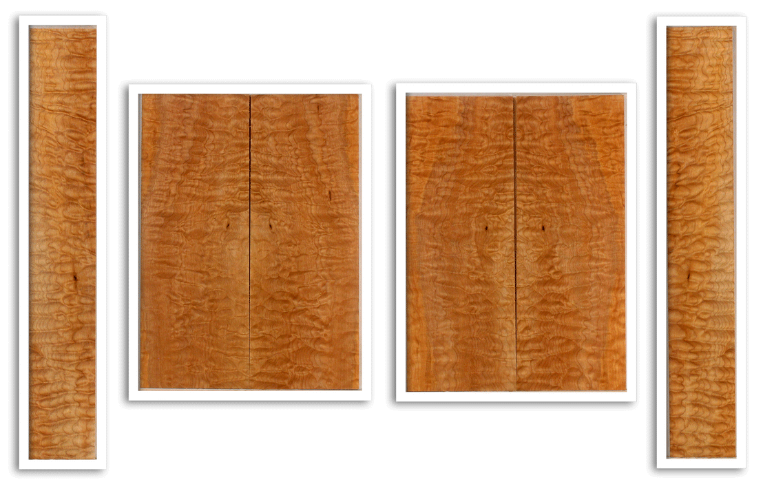 Maple Ukulele Top, Back and Sides