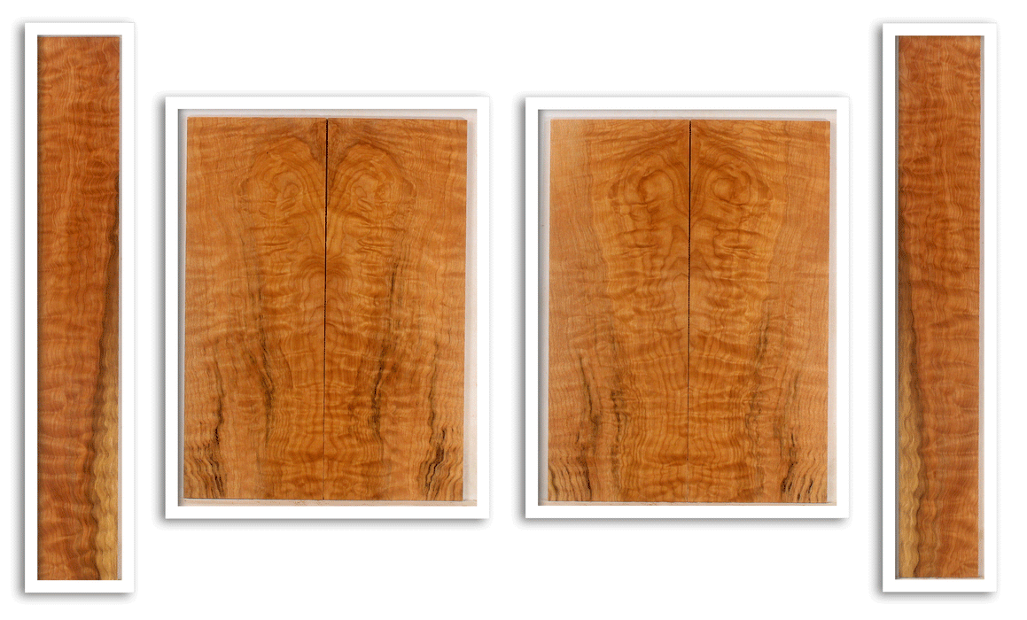 Maple Ukulele Top, Back and Sides