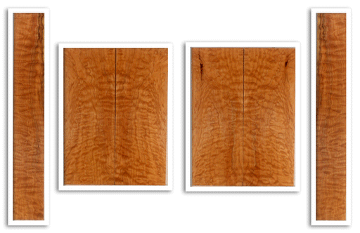 Maple Ukulele Top, Back and Sides