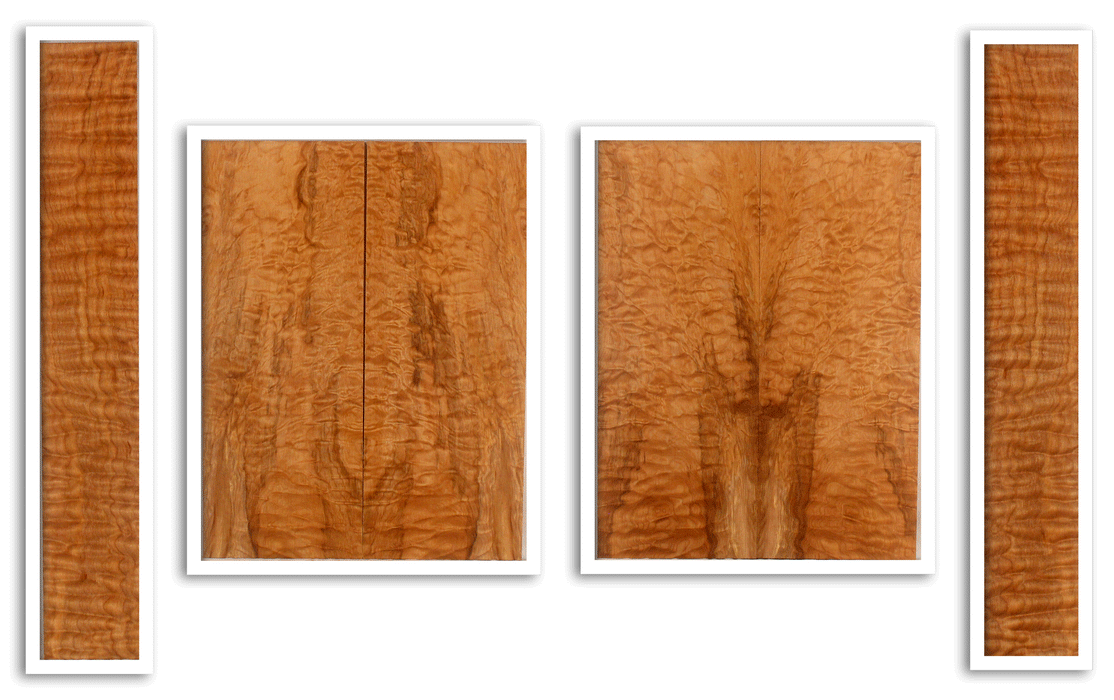 Maple Ukulele Top, Back and Sides