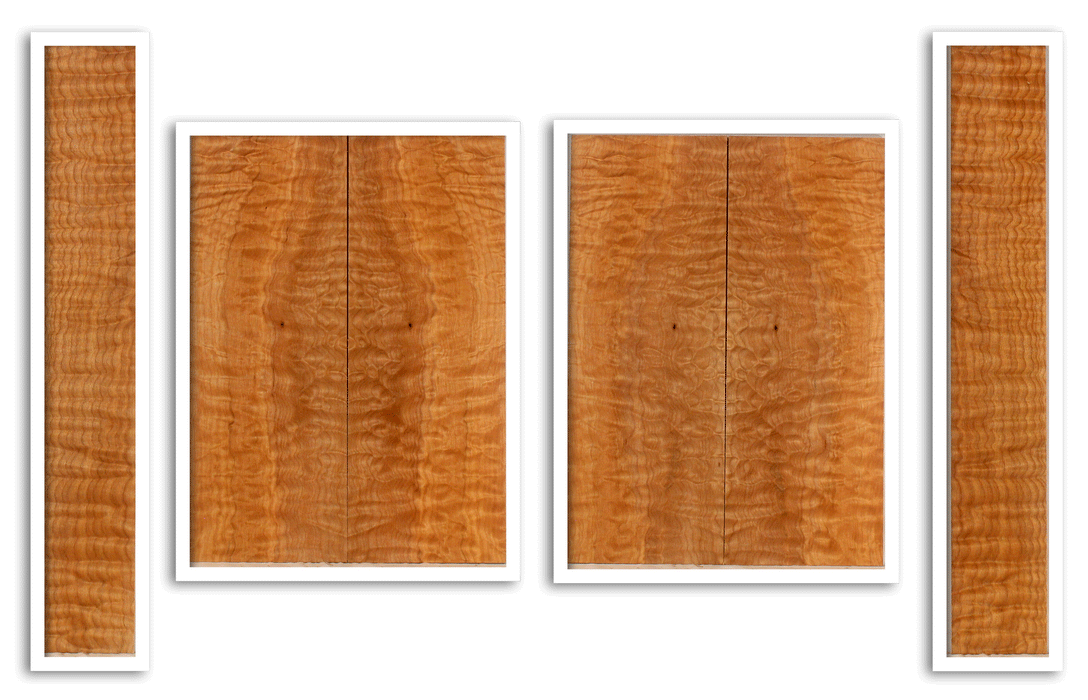 Maple Ukulele Top, Back and Sides