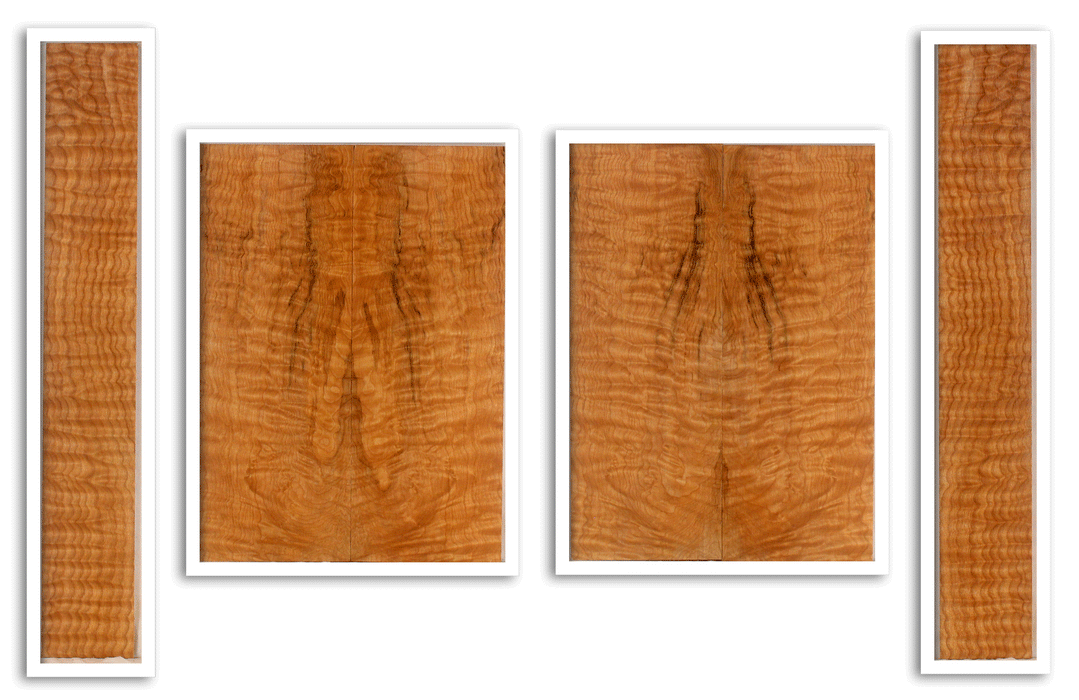 Maple Ukulele Top, Back and Sides