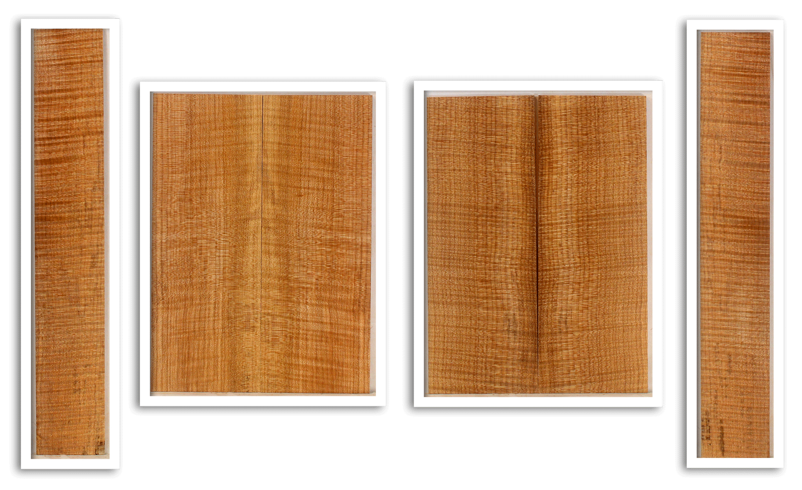 Maple Ukulele Top, Back and Sides