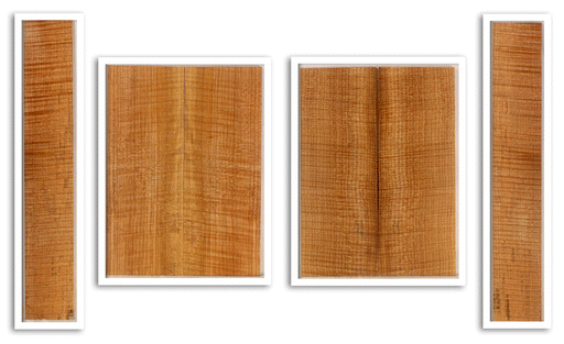 Maple Ukulele Top, Back and Sides