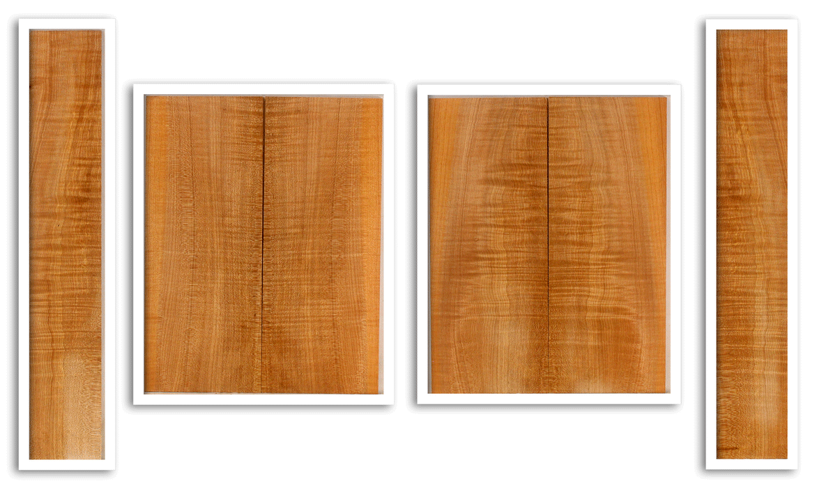 Maple Ukulele Top, Back and Sides