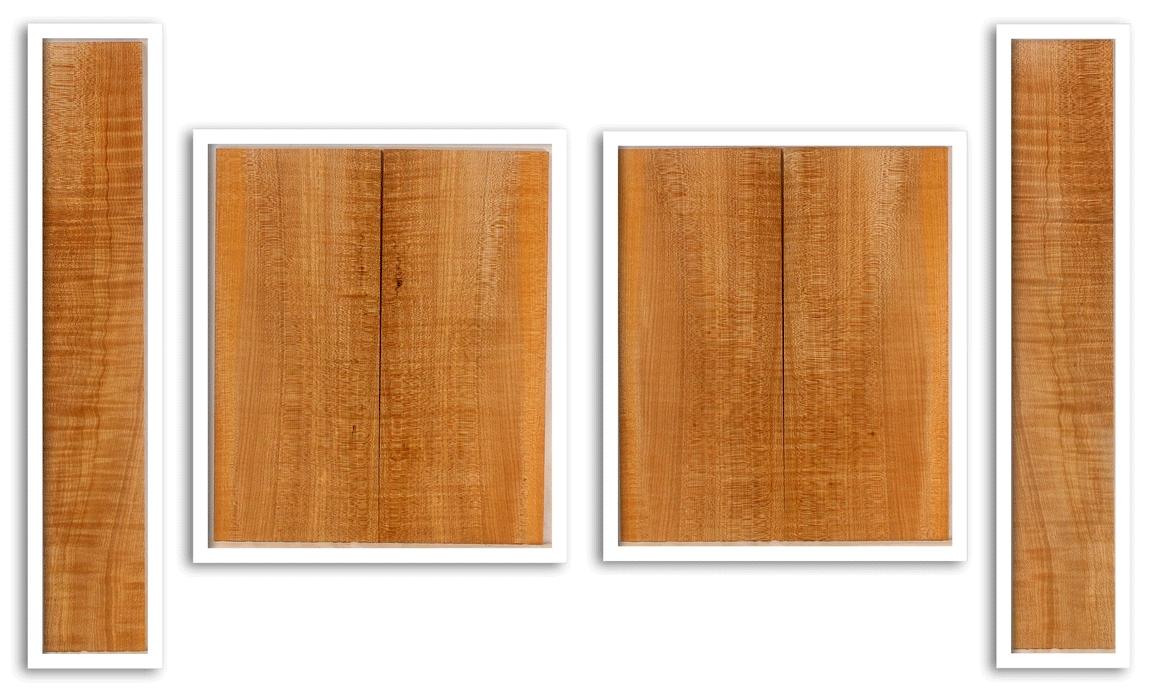 Maple Tenor Ukulele Top, Back and Sides