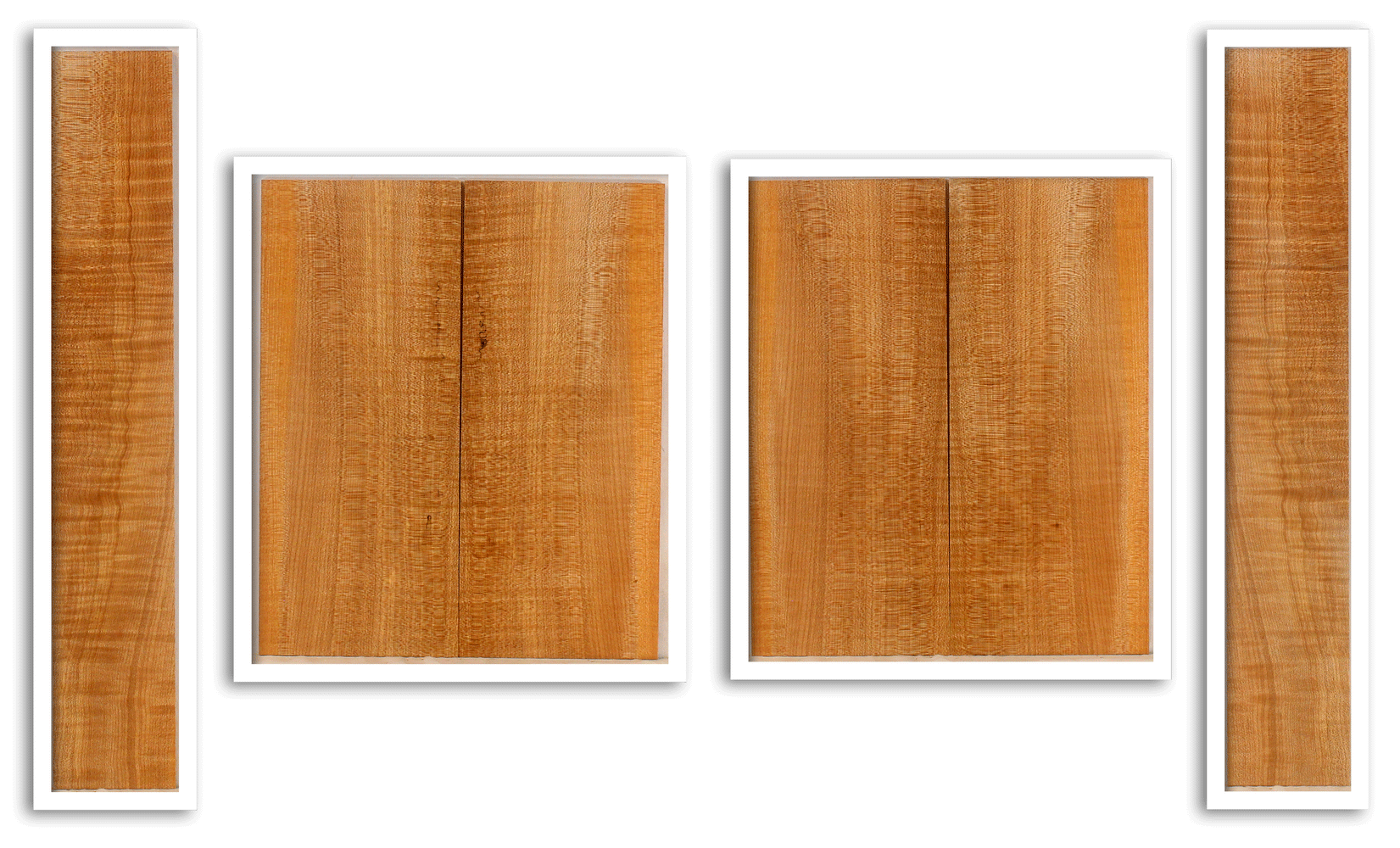 Maple Tenor Ukulele Top, Back and Sides