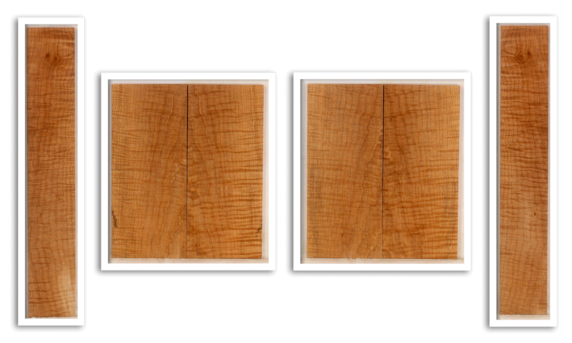 Maple Tenor Ukulele Top, Back and Sides