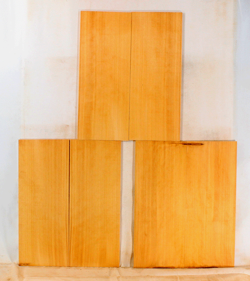 Port Orford Cedar Ukulele Soundboards