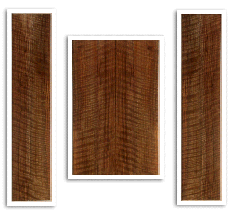 Claro Walnut Baritone Ukulele Back and Sides