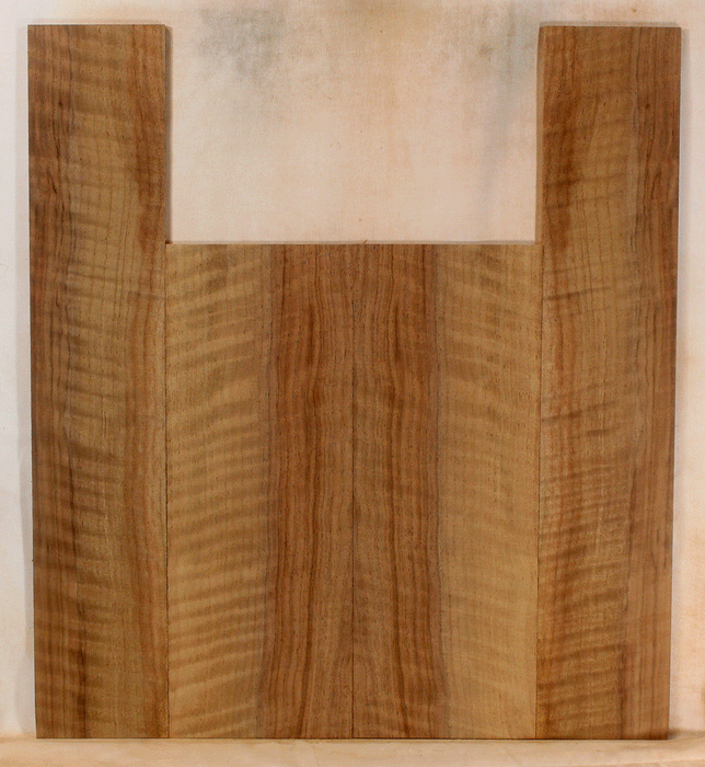 Claro Walnut Ukulele Back and Sides, Baritone Size, Orchard Recovery Eco-friendly, Great Color, Contrast, and Figure (LC23)
