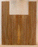 Claro Walnut Ukulele Back and Sides, Baritone Size, Orchard Recovery Eco-friendly, Great Color, Contrast, and Figure (LC26)