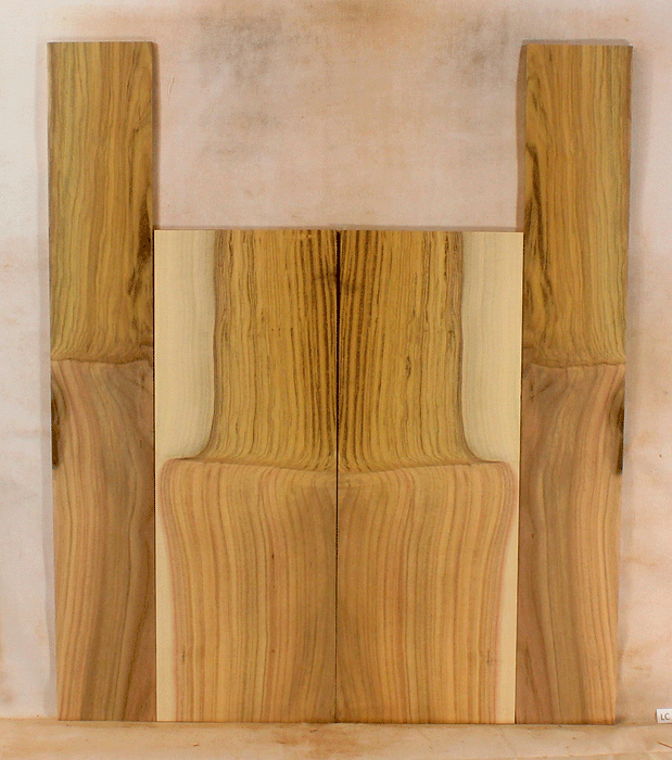 Pistachio Ukulele Back and Sides, Baritone Size, Orchard Recovery, Eco-friendly and Sustainable (LC42)