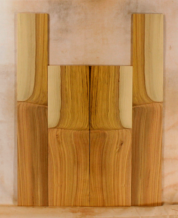 Pistachio Ukulele Back and Sides, Tenor Size, Orchard Recovery, Eco-friendly and Sustainable (LC49)