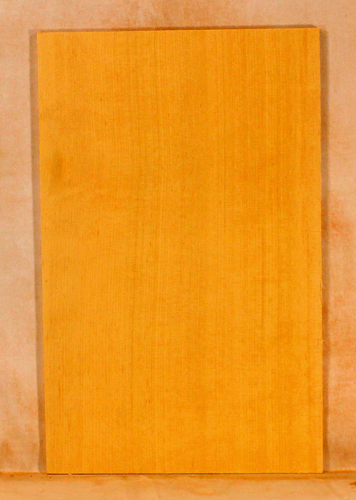 Port Orford Cedar Ukulele One Piece Soundboard Baritone Size, Bright and Expressive Sound, Light Figure, Eco-Friendly, Sustainable Guitar Wood (LC86)