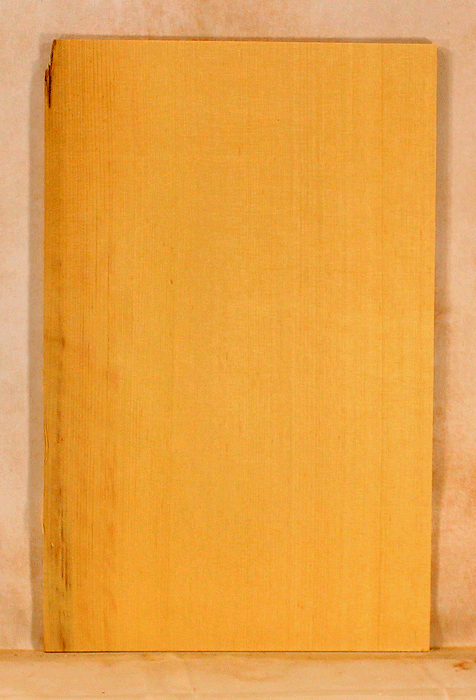 Port Orford Cedar Ukulele One Piece Soundboard Baritone Size, Bright and Expressive Sound, Light Figure, Eco-Friendly, Sustainable Guitar Wood (LC94)