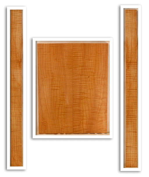 Maple Archtop Mandolin Back and Sides