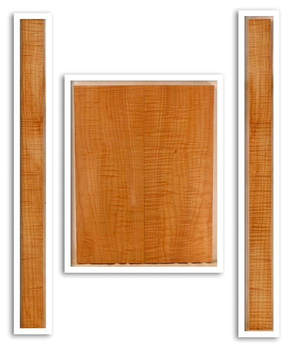 Maple Archtop Mandolin Back and Sides