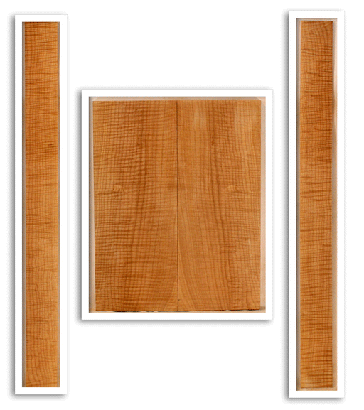 Maple Mandolin Archtop Back and Sides