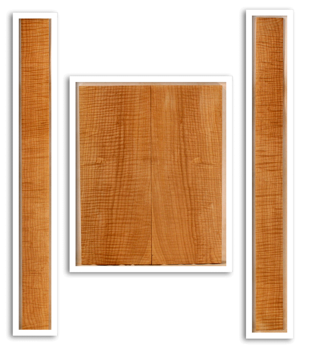 Maple Mandolin Archtop Back and Sides