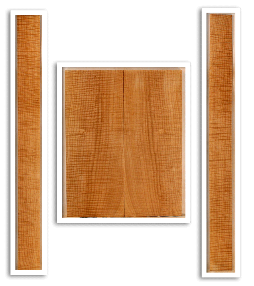 Maple Mandolin Archtop Back and Sides