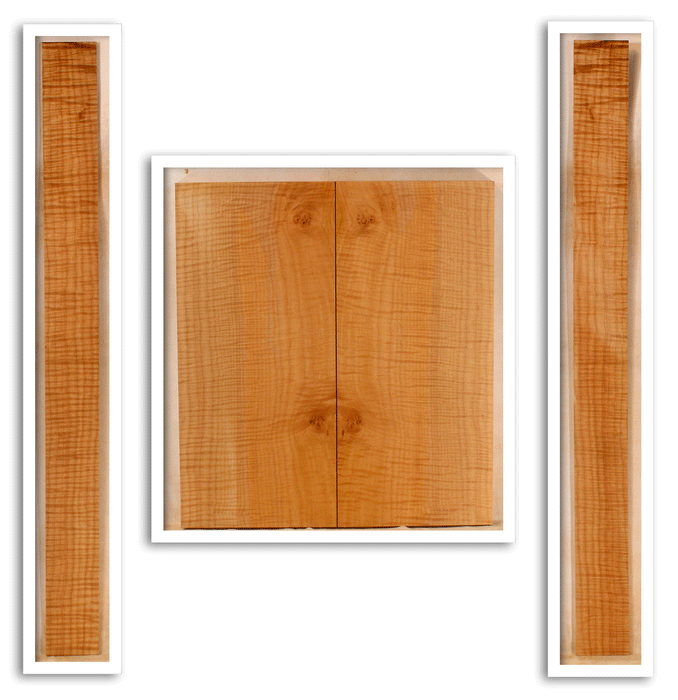 Maple Mandolin Archtop Back and Sides