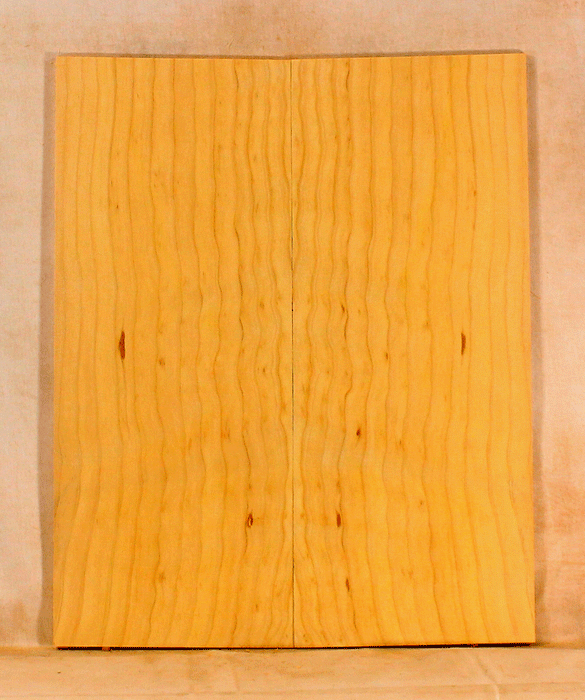 Port Orford Cedar Ukulele Soundboard Baritone Size, Bright and Expressive Sound, Eco-Friendly, Sustainable Guitar Wood (LD28)