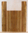 Claro Walnut Ukulele Back and Sides, Baritone Size, Orchard Recovery Eco-friendly, Great Color, Contrast, and Figure (LD72)