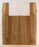 Claro Walnut Ukulele Back and Sides, Baritone Size, Orchard Recovery Eco-friendly, Great Color, Contrast, and Figure (LD73)