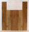 Claro Walnut Ukulele Back and Sides, Baritone Size, Orchard Recovery Eco-friendly, Great Color, Contrast, and Figure (LD75)