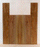 Claro Walnut Ukulele Back and Sides, Baritone Size, Orchard Recovery Eco-friendly, Great Color, Contrast, and Figure (LD76)
