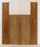Claro Walnut Ukulele Back and Sides, Baritone Size, Orchard Recovery Eco-friendly, Great Color, Contrast, and Figure (LD77)