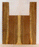 Claro Walnut Ukulele Back and Sides, Baritone Size, Orchard Recovery Eco-friendly, Great Color, Contrast, and Figure (LD78)