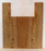 Claro Walnut Ukulele Back and Sides, Baritone Size, Orchard Recovery Eco-friendly, Great Color, Contrast, and Figure (LD79)